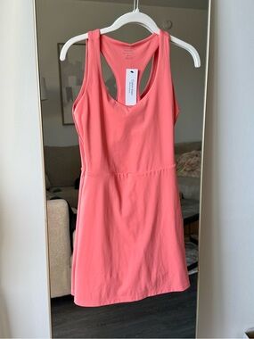Calvin Klein Coral Performance Cut Out Racerback Tank